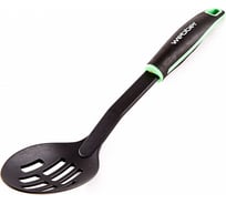 Ложка-шумовка Webber BE-1157N Classic Oregano черный с зеленым 0R-00006762