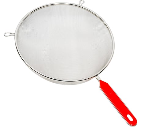 Сито-дуршлаг Webber ВЕ-7311 нержавеющая сталь диаметр 24,5 пластиковая ручка 50 0Р-00003260