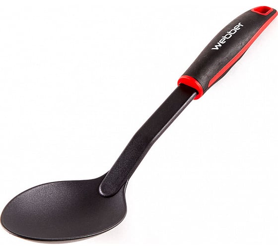 Поварская ложка Webber BE-1158N Classic Tomato черный с красным 0R-00006765