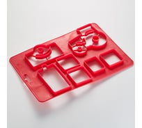 Форма для вырубки из теста Webber BE-4429 r 3D 0R-00006368