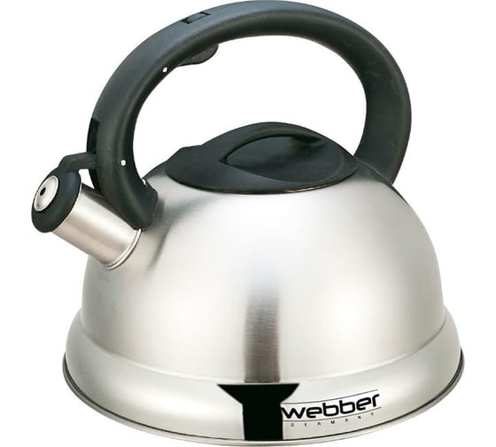 Чайник Webber ВЕ-0547 R из нержавеющей стали сатин 2.7 л 12 0R-00000170 1