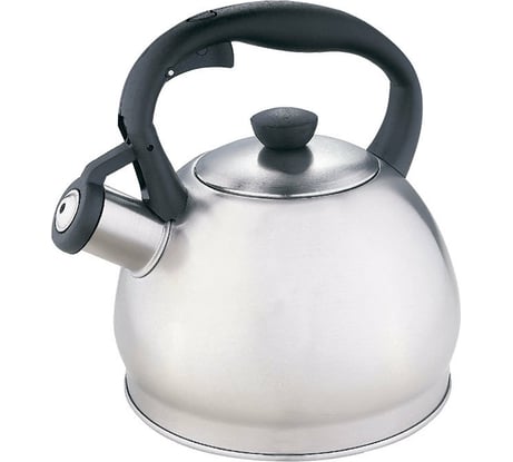 Чайник Webber BE-0578 R из нержавеющей стали 2 л, со свистком 12 0R-00006967