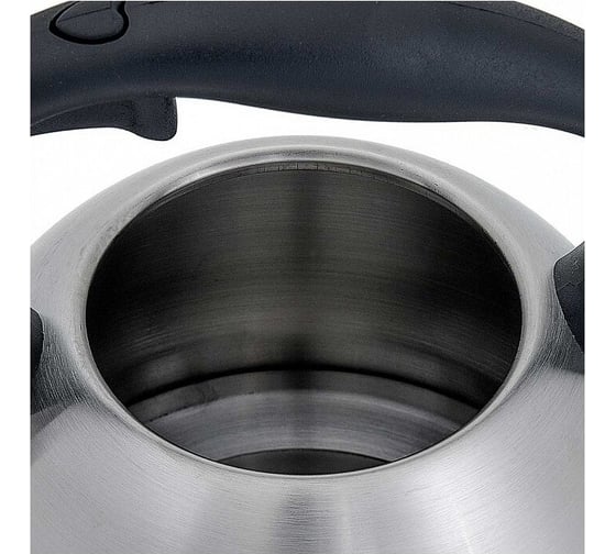 Чайник Webber BE-0578 R из нержавеющей стали 2 л, со свистком 12 0R-00006967