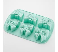 Форма для выпечки 6 кексов Webber BE-4471S Махаон 0R-00003881