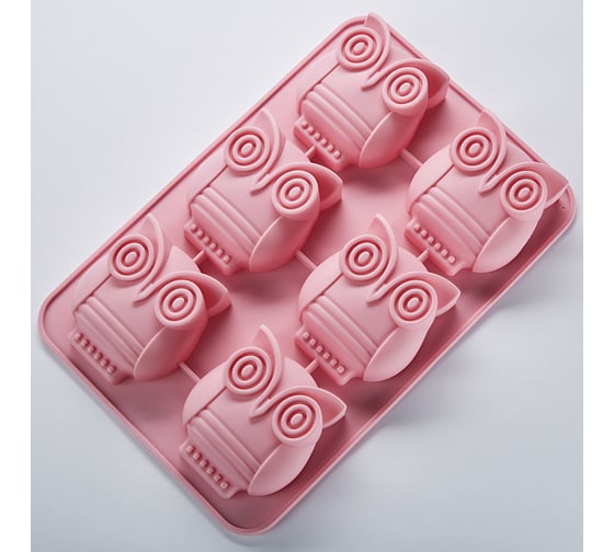 Силиконовая форма для выпечки Webber Совы BE-4353S 0R-00001507