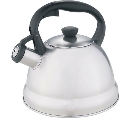 Чайник Webber BE-0577 R из нержавеющей стали 2 л, со свистком 12 0R-00006966