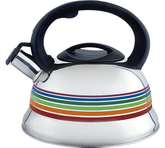 Чайник Webber BE-0523 из нержавеющей стали 3 л, меняет цвет при закипании 12 0R-00006097