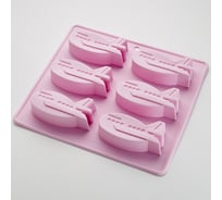 Форма для выпечки 6 кексов Webber BE-4474S Самолет 0R-00003891