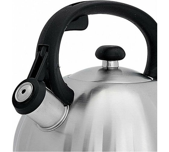 Чайник Webber BE-0595 R из нержавеющей стали 2.5 л, со свистком Р1-00004405