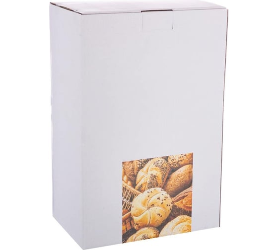 Хлебница Agness Тюдор 35.5x23x14.5 см с 3-мя банками для сыпучих продуктов диаметр 10 см высота 12 см 950 мл 938-066