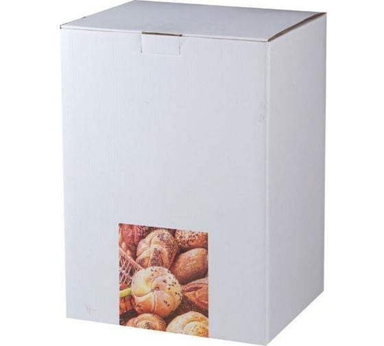 Деревянная хлебница Agness RED STAR с комбинированной крышкой 36x26x20 см 938-008