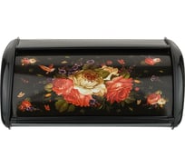Хлебница Agness Роскошный Сад металлическая 35.5x23x14.5 см 938-057
