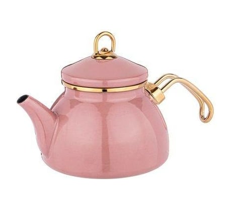 Эмалированный чайник Agness DELUXE 1.1 л, подходит для индукции 951-120