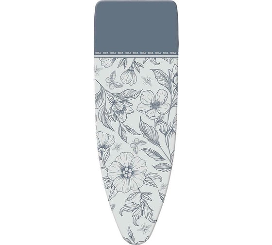 Универсальный чехол для гладильной доски Nika ЧПА/СерыеЦветы 1