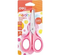 Универсальные ножницы DELI Neon E6068 135 мм сталь ассорти, 12 шт 1052060