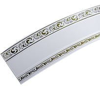 Бленда ООО Торговый дом Аргумент 7 см, двойное теснение, хром 3 м APB7S2Chrome