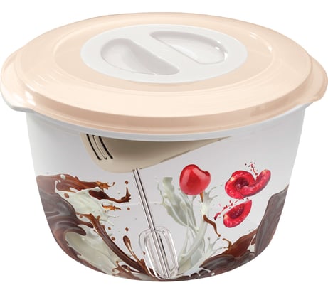 Емкость для миксера-блендера Phibo с декором 2,0 л бежевый 431266007