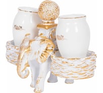 Подставка под специи BOGACHO Слон Спайс 22700/белый