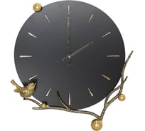 Настенные часы BOGACHO Терра Бранч, коричневого цвета 45018/каштановый