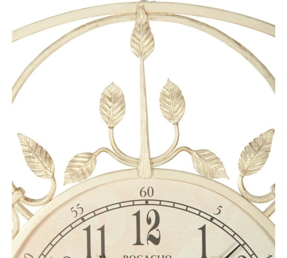 Настенные часы BOGACHO London Time 47007/кремовый