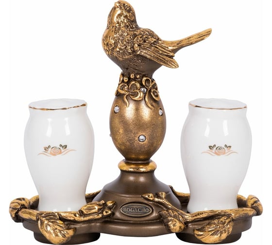 Подставка под специи BOGACHO Птичка Терра 72026/бронзовый 1