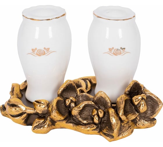 Подставка под специи BOGACHO Орхидея Беаллара 72033/бронзовый 1