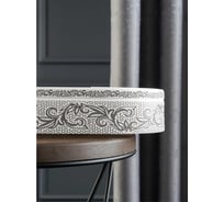Трехрядный потолочный составной карниз Peora СЕЛИН с поворотами серый 1.6 м 79077