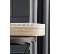 Трехрядный потолочный составной карниз Peora АМИРА с поворотами дуб классик 2.6 м 79111