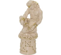 Статуэтка BOGACHO Знак Зодиака Водолей 22003/кремовый