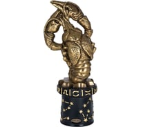 Статуэтка BOGACHO Знак Зодиака Рак 22008/бронзовый