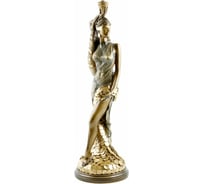 Статуэтка BOGACHO Девушка Фортуна со стразами Сваровски 22415/бронзовый