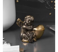 Статуэтка BOGACHO Ангел Ин Лав 22687/бронзовый