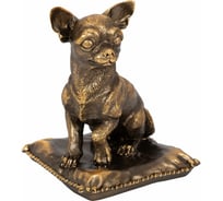 Статуэтка BOGACHO Собака Молли 22674/бронзовый