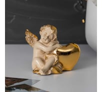 Статуэтка BOGACHO Ангел Ин Лав 22687/кремовый