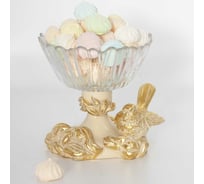 Фруктовница-конфетница BOGACHO Белла 52087/кремовый