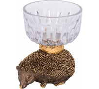 Фруктовница-конфетница BOGACHO Барб 52118/бронзовый