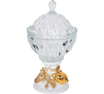 Фруктовница-конфетница BOGACHO Лайм Дженоа 52113/белый