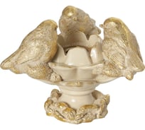 Подсвечник BOGACHO Птички Зарнички 22658/кремовый