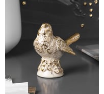 Статуэтка BOGACHO Птичка Терра 22692/кремовый