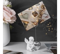 Статуэтка BOGACHO Ангел Ин Лав 22688/белый