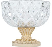 Фруктовница-конфетница BOGACHO Бриз 52078/кремовый