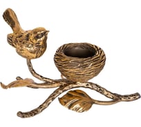 Подсвечник BOGACHO Терра Сонг 75116/бронзовый