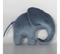 Декоративная подушка BOGACHO Слон 74330/светло-голубой