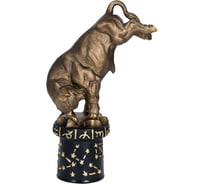 Статуэтка BOGACHO Знак Зодиака Телец 22012/бронзовый