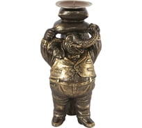 Подсвечник из мрамора BOGACHO Слон Мистер Твистер 22650/бронзовый