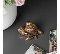 Статуэтка BOGACHO Птичка Зарничка 22694/бронзовый