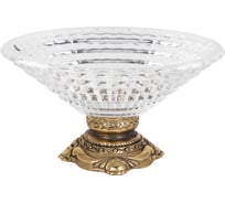 Фруктовница-конфетница BOGACHO 9 52053/бронзовый