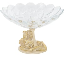 Фруктовница-конфетница BOGACHO Ирис Визир, 52099/кремовый