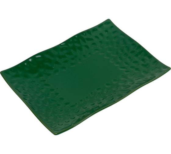 Керамическое блюдо PERFECTO LINEA Asian прямоугольное 27.5x20 см зеленый 17-102754