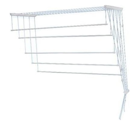 Потолочная сушилка для белья PERFECTO LINEA стальная 2 м белая 36-002201